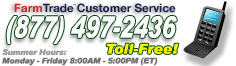 Toll-Free Customer Service: 1-877-497-2436